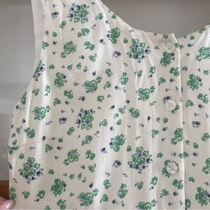 90’s floral summer sundress